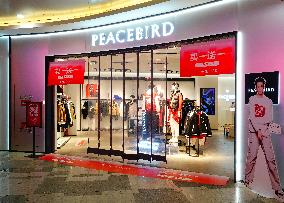 A PEACEBIRD Clothing Store in Yichang