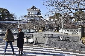 Aftermath of strong earthquake in central Japan