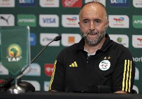 Press Conference Djamel Belmadi, Algeria Vs Burkina Faso (CAN 2023)