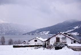 AUSTRIA-STEINBACH-SNOW-SCENERY