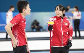 (SP)SOUTH KOREA-GANGNEUNG-WINTER YOUTH OLYMPIC GAMES-CURLING-MIXED TEAM ROUND ROBIN SESSION-JPN VS CHN