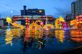 MALAYSIA-KUALA LUMPUR-YEAR OF THE DRAGON-DECORATION