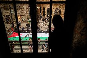 Protest In Support Of Palestine In Granada