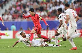 (SP)QATAR-DOHA-FOOTBALL-AFC ASIAN CUP-GROUP E-JOR VS KOR