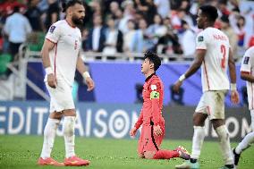 (SP)QATAR-DOHA-FOOTBALL-AFC ASIAN CUP-GROUP E-JOR VS KOR