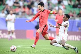 (SP)QATAR-DOHA-FOOTBALL-AFC ASIAN CUP-GROUP E-JOR VS KOR