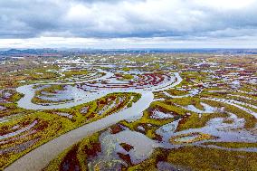 Naoli River Wetland in Shuangyashan