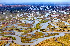 Naoli River Wetland in Shuangyashan