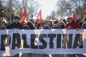 Pro-Palestine Rally - Madrid