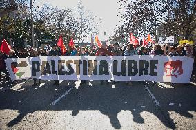 Pro-Palestine Rally - Madrid