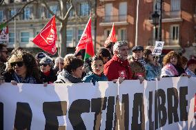 Pro-Palestine Rally - Madrid