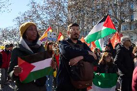 Pro-Palestine Rally - Madrid