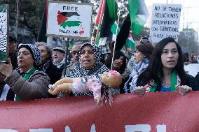 Demonstration Supporting Palestine