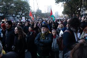 Demonstration Supporting Palestine