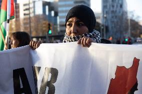 Demonstration Supporting Palestine