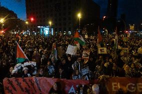 Demonstration Supporting Palestine