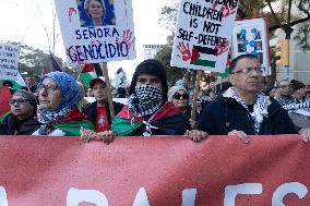 Demonstration Supporting Palestine