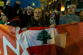 Demonstration Supporting Palestine