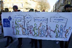 Protest Against The New Immigation Bill Dubbed Darmanin's Bill Against Aliens