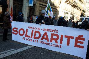 Protest Against The New Immigation Bill Dubbed Darmanin's Bill Against Aliens