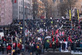 Protest Against AFD (Alternative For Germany) In Dortmund