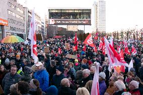 Protest Against AFD (Alternative For Germany) In Dortmund