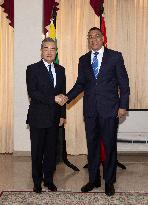 JAMAICA-KINGSTON-PM-CHINA-WANG YI-MEETING