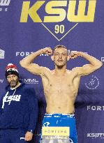 KSW 90 - Ceremonial Weigh-In