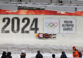 (SP)SOUTH KOREA-PYEONGCHANG-WINTER YOUTH OLYMPIC GAMES-LUGE-MEN'S SINGLES