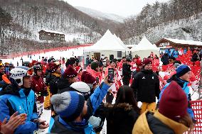 (SP)SOUTH KOREA-JEONGSEON-WINTER YOUTH OLYMPIC GAMES-ALPINE SKIING-SUPER-G