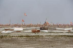 Devotees Prepare For India's Ayodhya Temple Opening