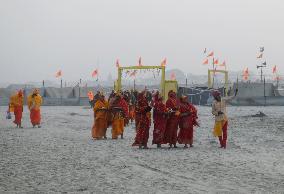 Devotees Prepare For India's Ayodhya Temple Opening