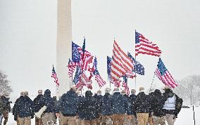 Patriot Front Rallies At 2024 March For Life In Washington DC