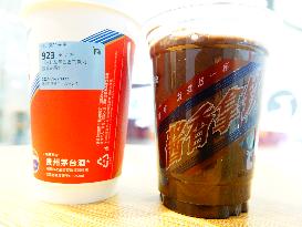 Luckin Coffee and Kweichow Moutai Launch Liquid Sauce-flavored Chocolate