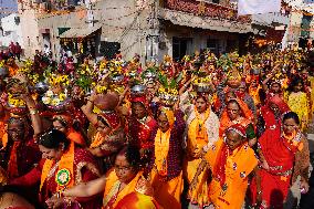 Hindu Procession In Ajmer - India