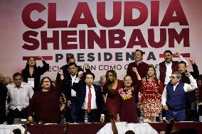 Claudia Sheinbaum Receives Certificate as Presidential Candidate
