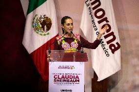 Claudia Sheinbaum Receives Certificate as Presidential Candidate