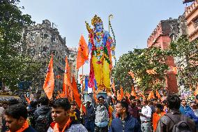 Devotees Celebrate Inauguration Of Ayodha Ram Temple In India.