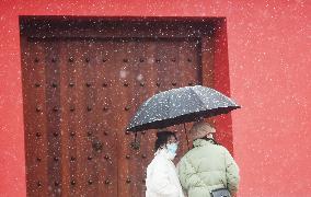 The First Snow in Hangzhou