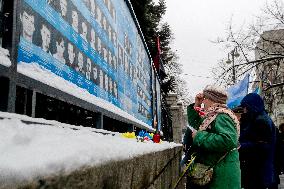 March in memory of first perished Heavenly Hundred Heroes in Kyiv