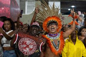 BRAZIL-RIO DE JANEIRO-CARNIVAL-REHEARSAL