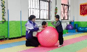 CHINA-GANSU-LANZHOU-DISABLED CHILDREN-REHABILITATION ASSISTANCE (CN)