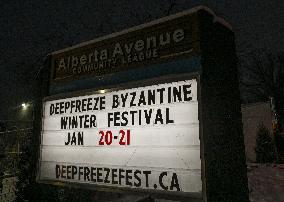 Deep Freeze: A Byzantine Winter Festival In Edmonton