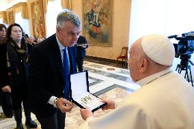 Pope Francis Audiences - Vatican