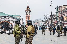 Tight Security Ahead Of Republic Day In Kashmir