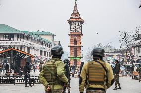 Tight Security Ahead Of Republic Day In Kashmir