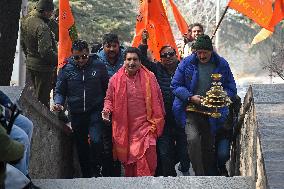 Prayers And Celebrations In Kashmir On The Inauguration Of Ram Mandir In Ayodhya
