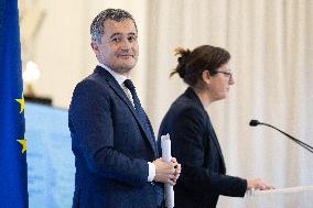 Press Conference about the Olympic Flame Route - Paris