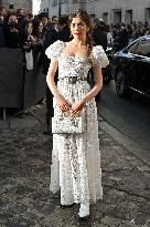 PFW Dior Outside Arrivals