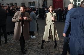 PFW - Dior Haute Couture Spring/Summer 2024 - Arrivals NB